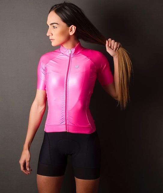 Women triathlon suit  sets Pink - Cycle-Run